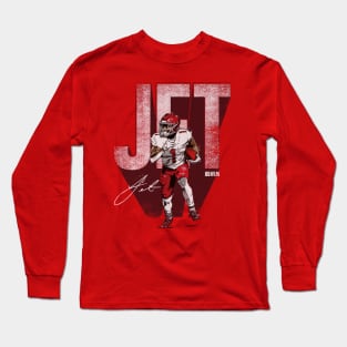 Jerick McKinnon Kansas City Jet Bold Long Sleeve T-Shirt